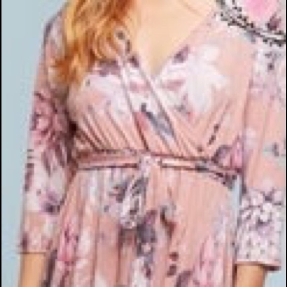 Curvy floral maxi dress
